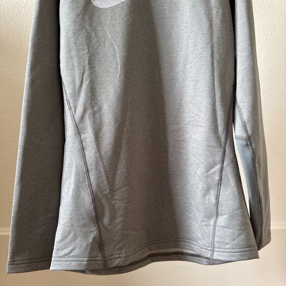 NWT Nike Pro Warm Long Sleeve Top Grey XL Youth Performance - Picture 5 of 14